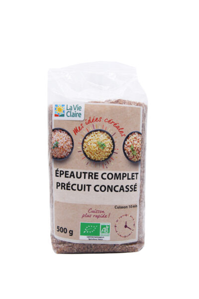 Epeautre complet précuit concassé bio