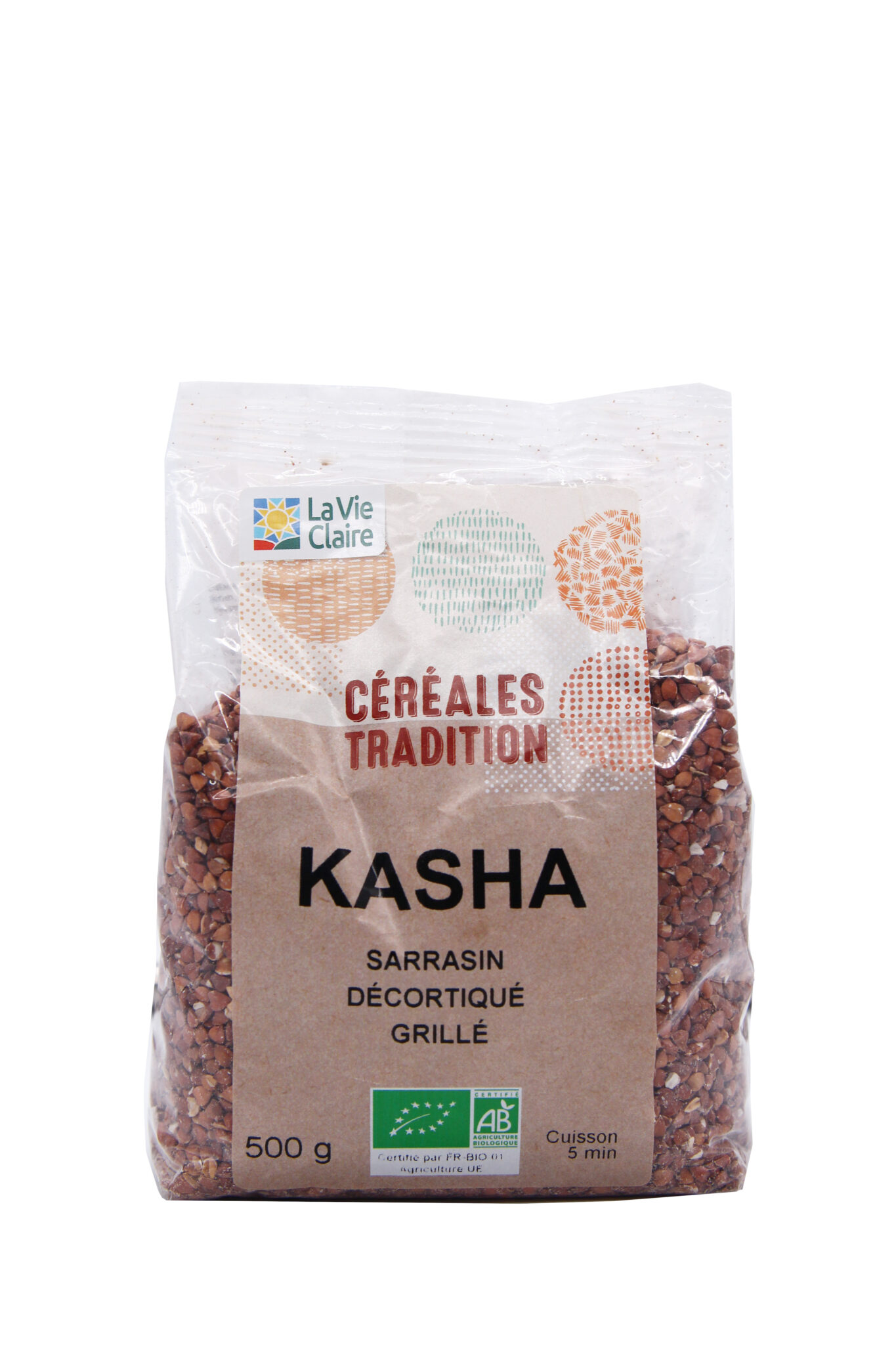 Kasha / sarrasin décortiqué grillé bio