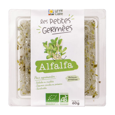 Graines germées Alfalfa bio