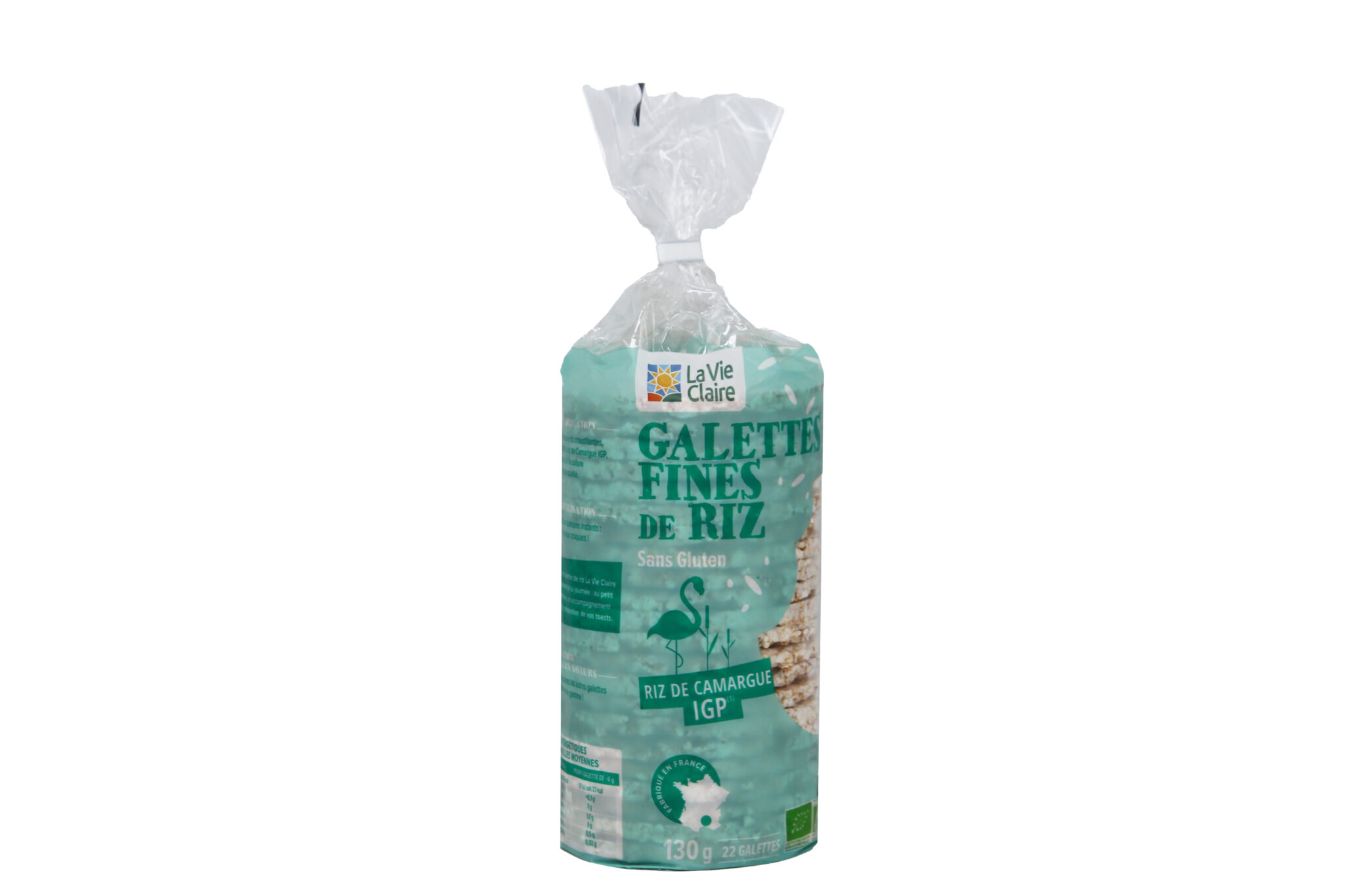 Galettes de riz de Camargue complet fines bio