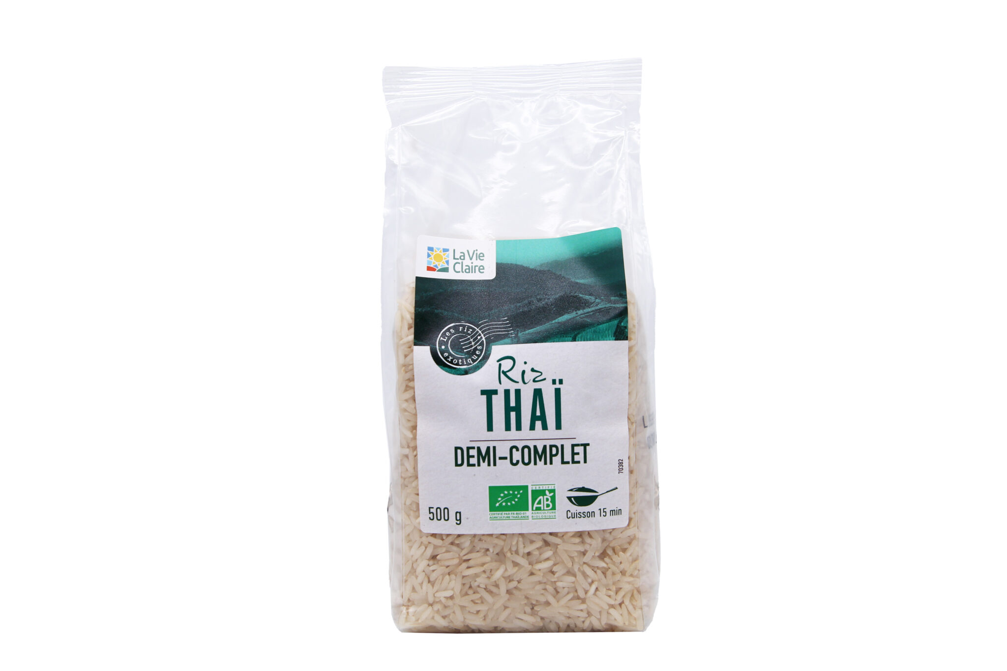 Riz thaï demi-complet bio