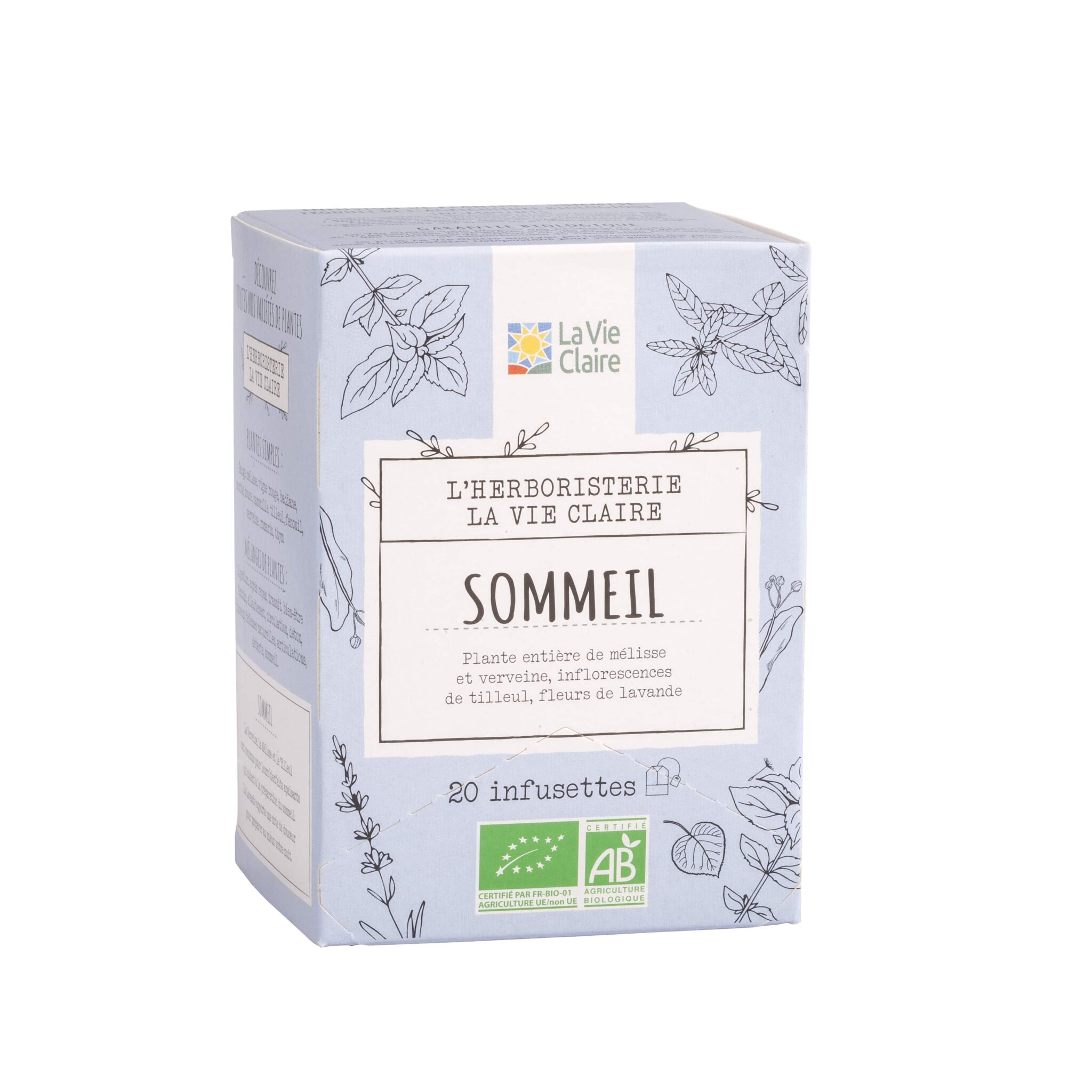Infusion sommeil facile 20 sachets