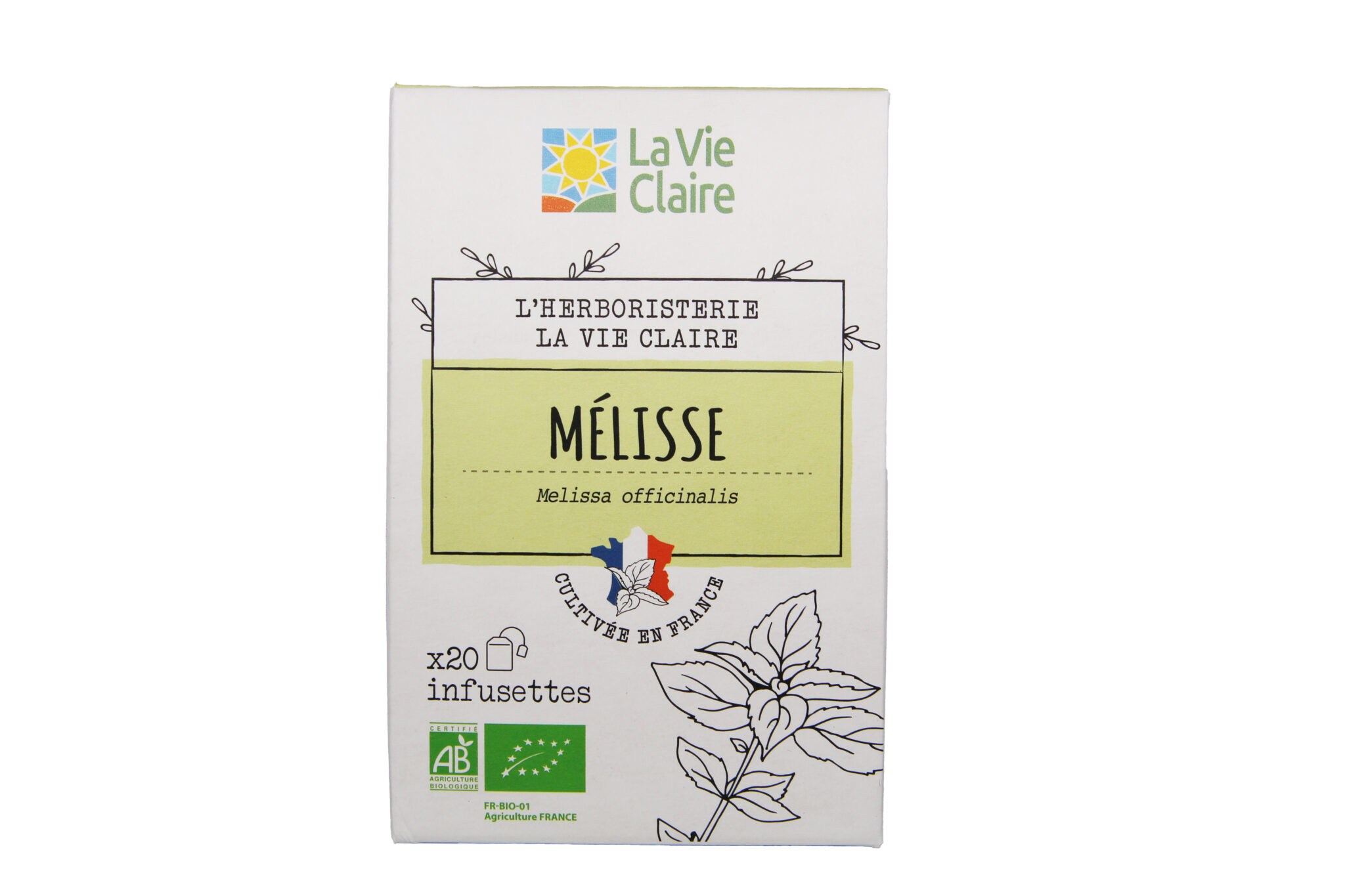 Infusion melisse  20 sachets