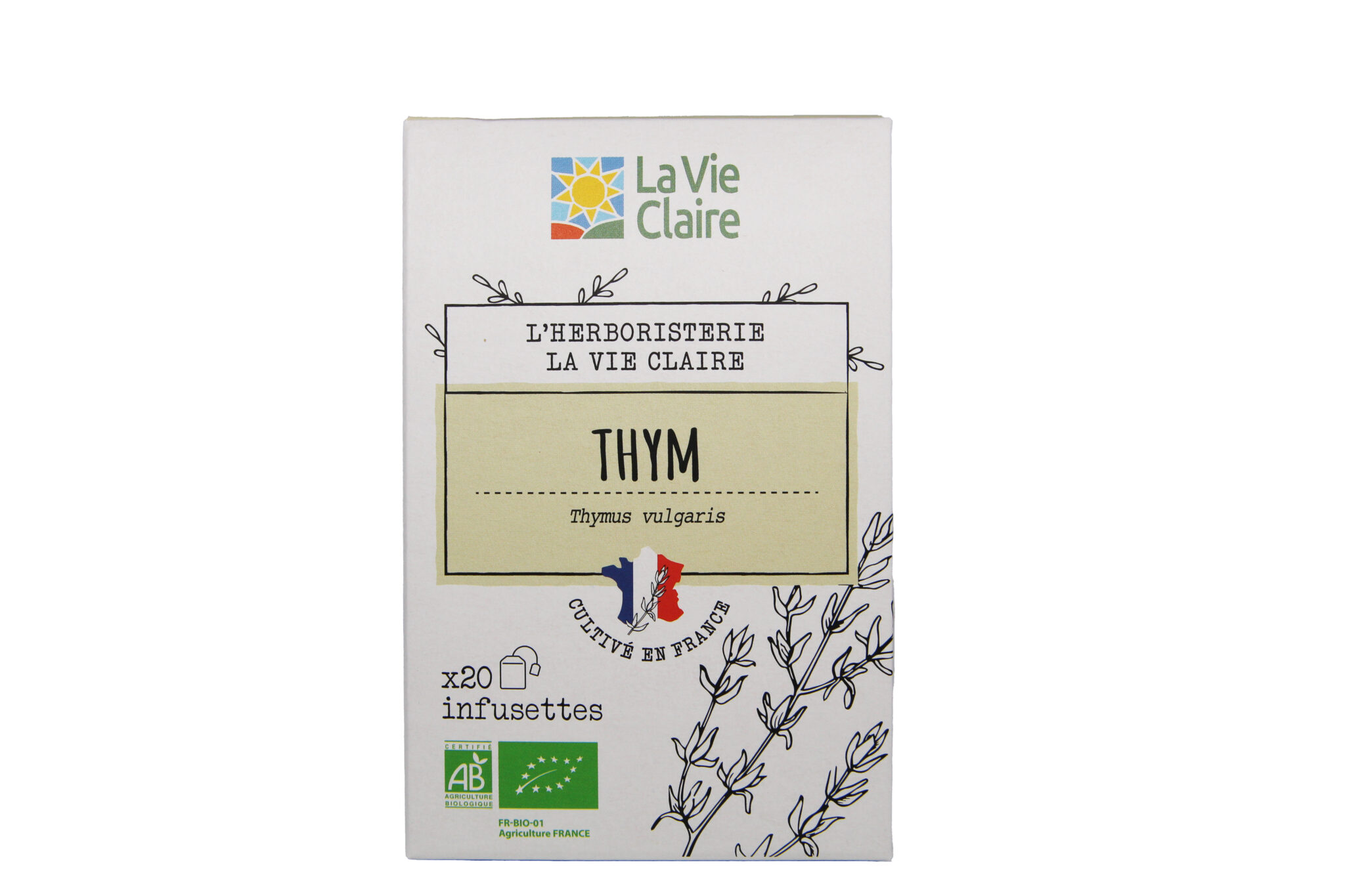 Infusion thym  20 sachets