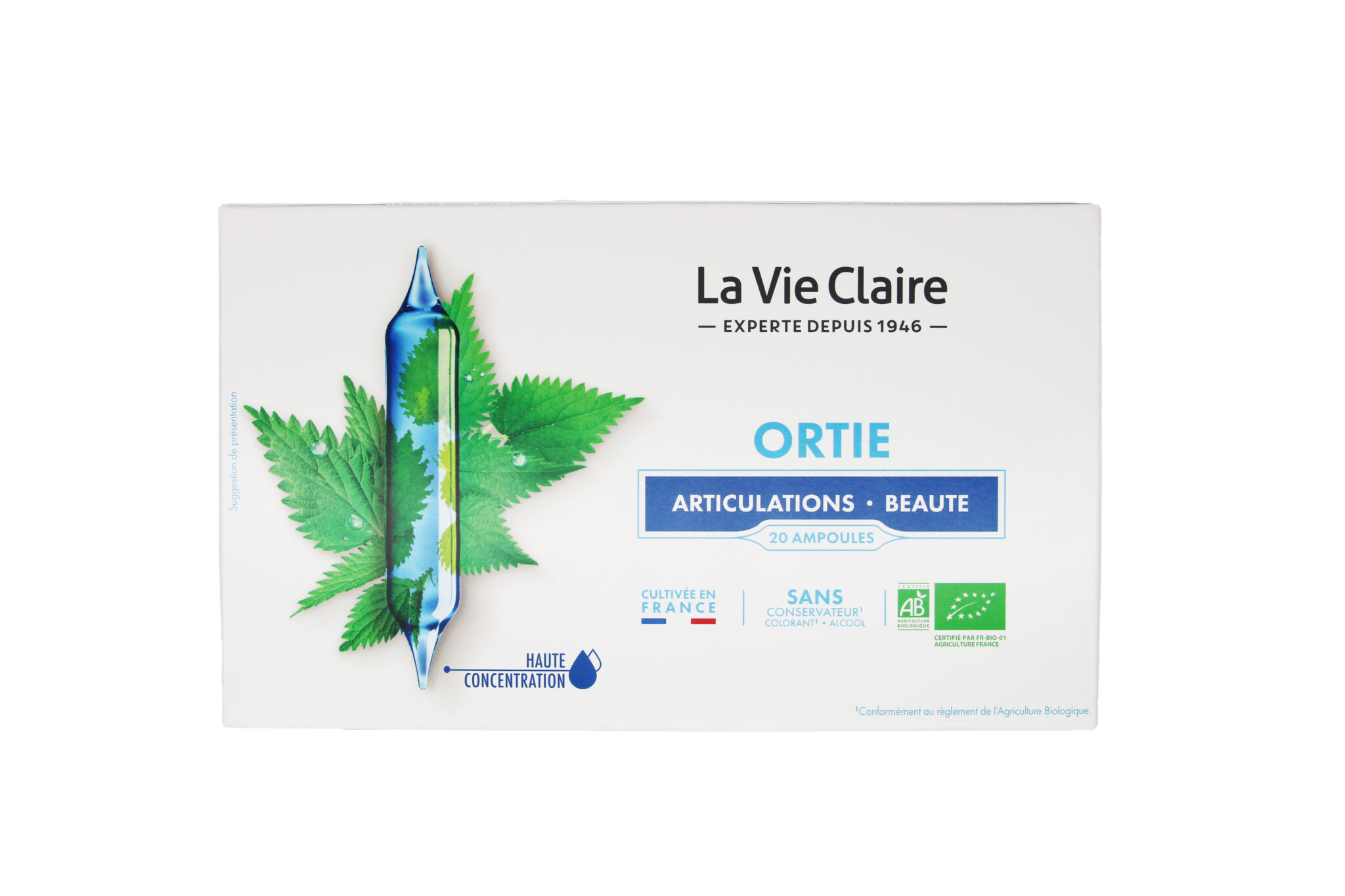 Ortie bio en ampoule
