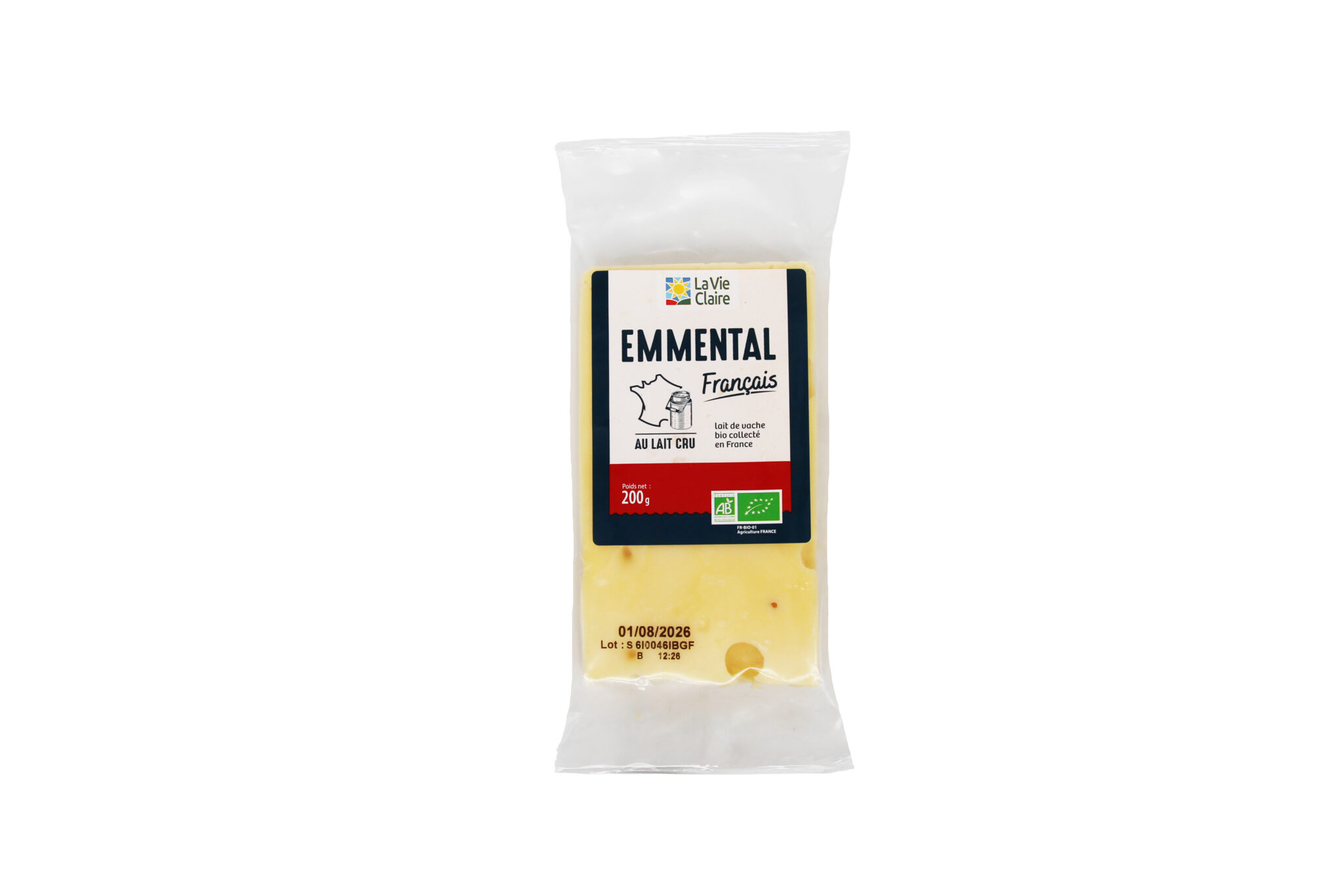 Emmental au lait cru bio