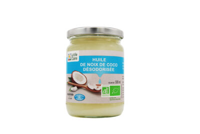 Huile coco désodorisée bio