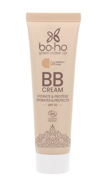 BB crème medium doré bio.